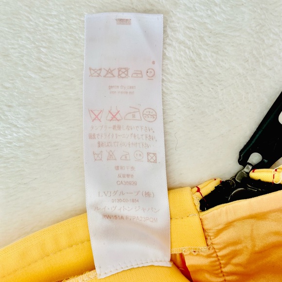 NO OFFERS Louis Vuitton Spring 2015 Runway Yellow Trouser - Picture 15 of 16